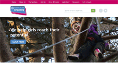 Desktop Screenshot of girlguidingangus.org.uk