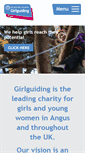 Mobile Screenshot of girlguidingangus.org.uk